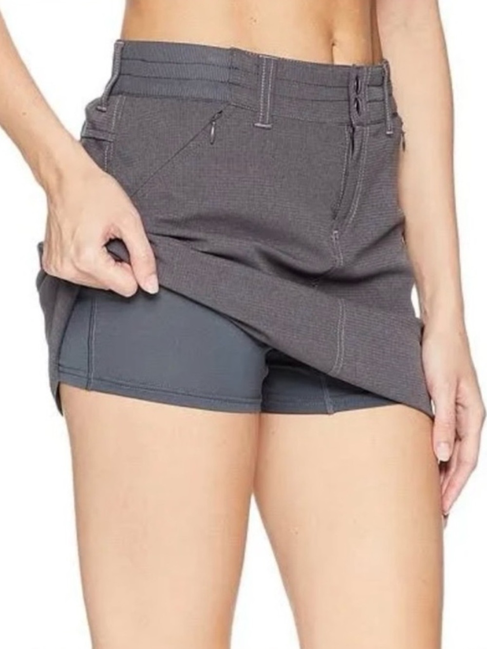 ✦ KÜHL Strattus Active Skort | Gray | Size 12